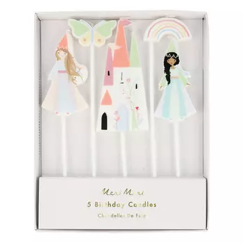 MeriMeri Свечи Принцессы 5 шт.