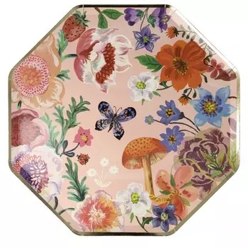 MeriMeri Тарелки Натали Лете 260x260 мм 8 шт.