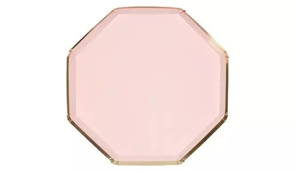 MeriMeri Тарелки с каймой Basic маленькие 8 шт.