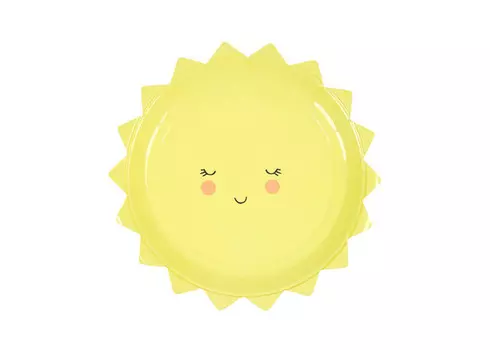 MeriMeri Тарелки Солнышко и облако 12 шт.