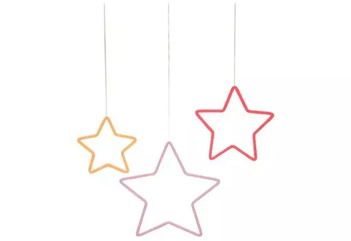 MeriMeri Украшение на стену из проволоки Звезды