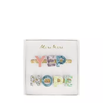 MeriMeri Заколки для волос Веселые принты