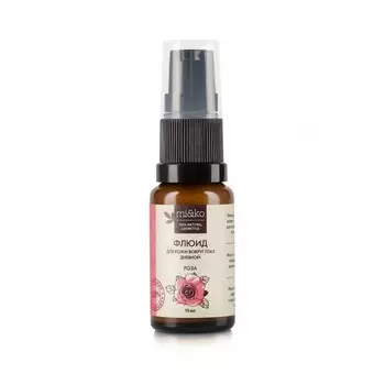 MI&amp;KO Флюид для кожи вокруг глаз Роза анти-эйдж 15 мл