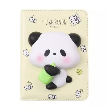 Mihi Mihi Блокнот со сквишем Панда I Like Panda А5