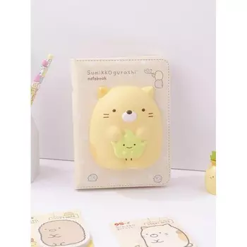 Mihi Mihi Блокнот со сквишем Sumikko Gurashi формат А5 3