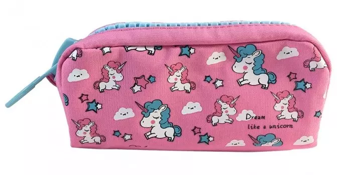 Mihi Mihi Пенал Единорог с большой молнией MM06758