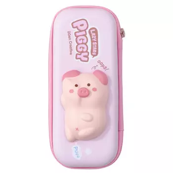 Mihi Mihi Пенал школьный со сквишем Свинка