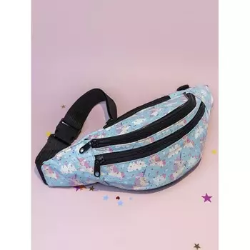 Mihi Mihi Поясная сумочка Единорог в облаках