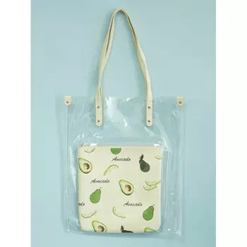 Mihi Mihi Сумка с косметичкой Авокадо