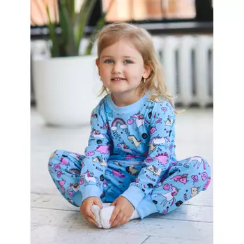 Miko Yumi Пижама детская летняя с единорогами