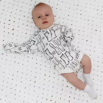 Milimbi Боди-платье Звездные ушастики 01005.1/ЗУ