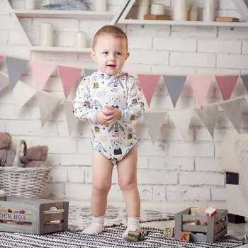 Milimbi Боди-водолазка Крутые друзья 015.5/КД