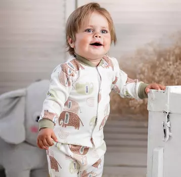 Milimbi Кофта Слоники 0120/СЛ