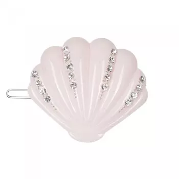 Milledeux Заколка-зажим Ракушка со стразами Glam