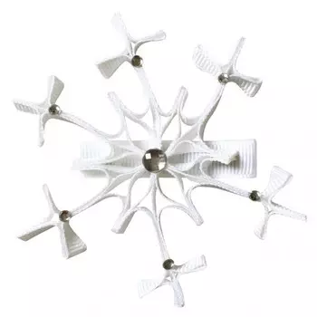 Milledeux Заколка-зажим Снежинка Fairytale Christmas