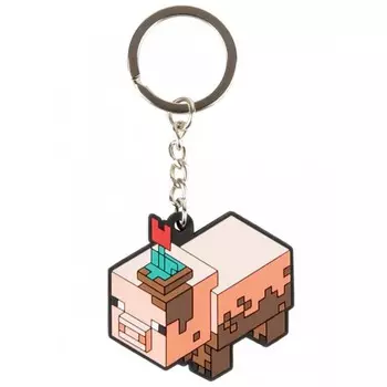 Minecraft Брелок Earth Muddy Pig