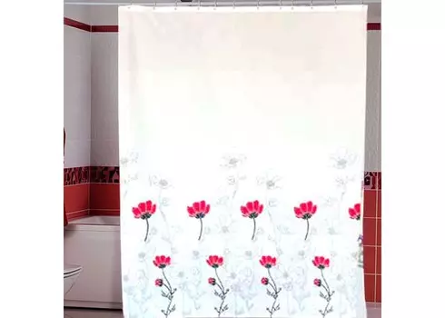 Miranda Шторы для ванн полиэстер Bodrum 180х200 см