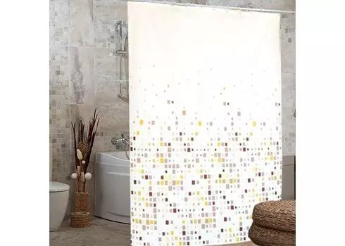 Miranda Шторы для ванн полиэстер Efes 180х200 см