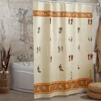 Miranda Шторы для ванн полиэстер Mytholog 180х200 см