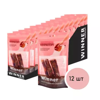 Мираторг Лакомство для собак Хвост говяжий 50 г 12 шт.