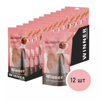 Мираторг Лакомство для собак Уши говяжьи охлажденные 50 г 12 шт.