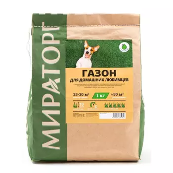 Мираторг Семена газонных трав Газон для домашних любимцев 1 кг