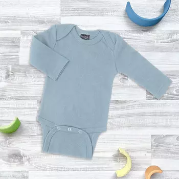 Mjolk Боди с длинным рукавом Baby Blue