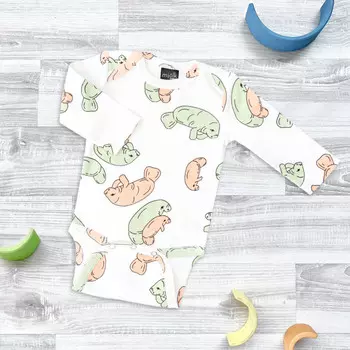 Mjolk Боди с длинным рукавом Ламантины