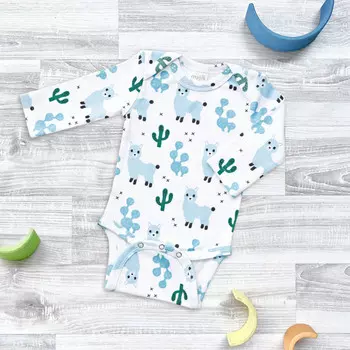 Mjolk Боди с длинным рукавом Ламы