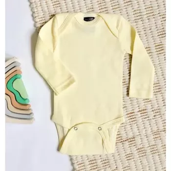 Mjolk Боди с длинным рукавом Light Yellow
