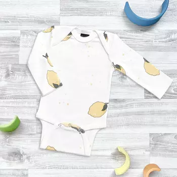 Mjolk Боди с длинным рукавом Лимоны