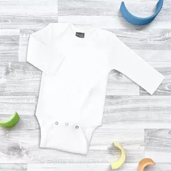 Mjolk Боди с длинным рукавом White