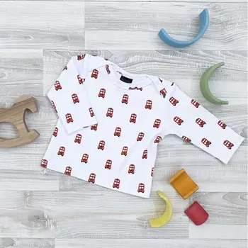 Mjolk Футболка с длинным рукавом Автобусы