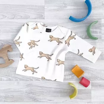 Mjolk Футболка с длинным рукавом Гепарды