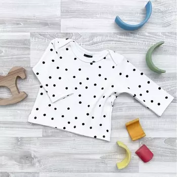 Mjolk Футболка с длинным рукавом Горошки