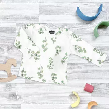 Mjolk Футболка с длинным рукавом Эвкалипт