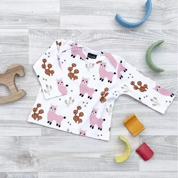 Mjolk Футболка с длинным рукавом Ламы