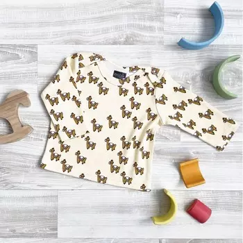 Mjolk Футболка с длинным рукавом Лошадки