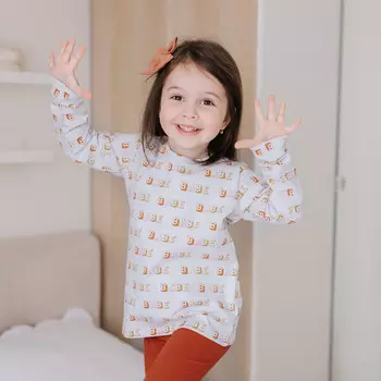 Mjolk Футболка с длинным рукавом оверсайз Babe