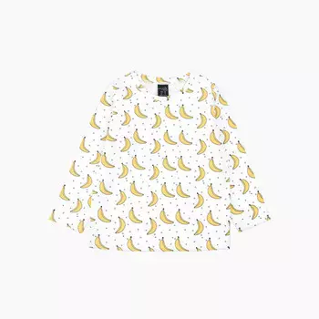 Mjolk Футболка с длинным рукавом оверсайз Бананы