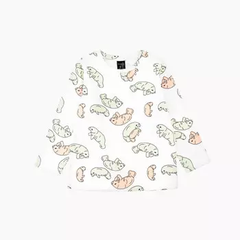 Mjolk Футболка с длинным рукавом оверсайз Ламантины