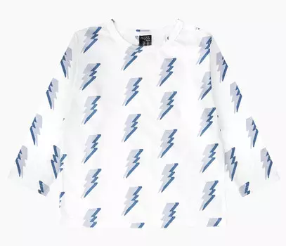 Mjolk Футболка с длинным рукавом оверсайз Молнии