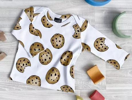 Mjolk Футболка с длинным рукавом Печенье