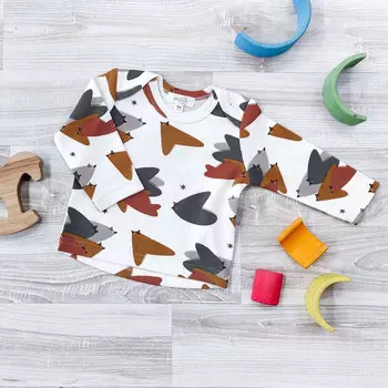 Mjolk Футболка с длинным рукавом Птицы