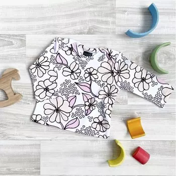 Mjolk Футболка с длинным рукавом Spring blossoms