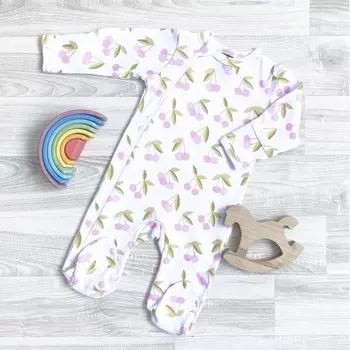 Mjolk Комбинезон Sleep and Play Черешня