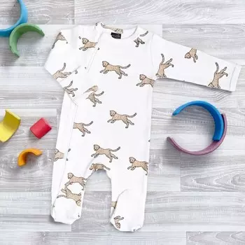 Mjolk Комбинезон Sleep and Play Гепарды