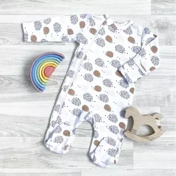 Mjolk Комбинезон Sleep and Play Ёжики