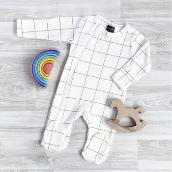 Mjolk Комбинезон Sleep and Play Клетка