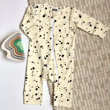 Mjolk Комбинезон Sleep and Play Кляксы